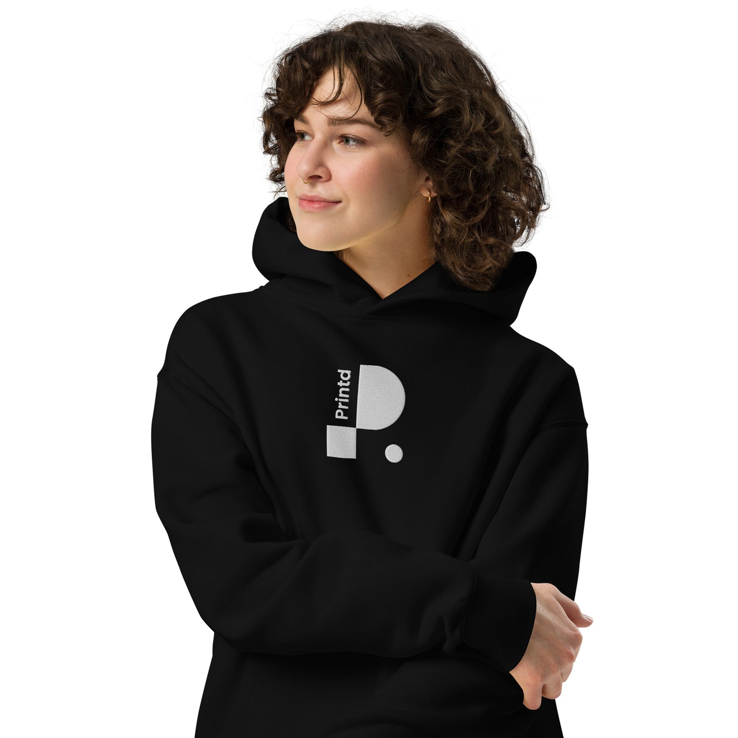 Unisex oversized Hoodie med din logo/design